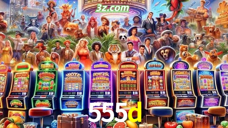 Apresentando os caça-níqueis 555d